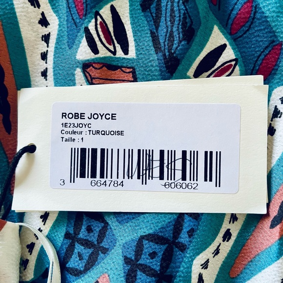 NWT Ba&sh Joyce Turquoise Strappy Size Small Maxi Dress - Picture 9 of 10